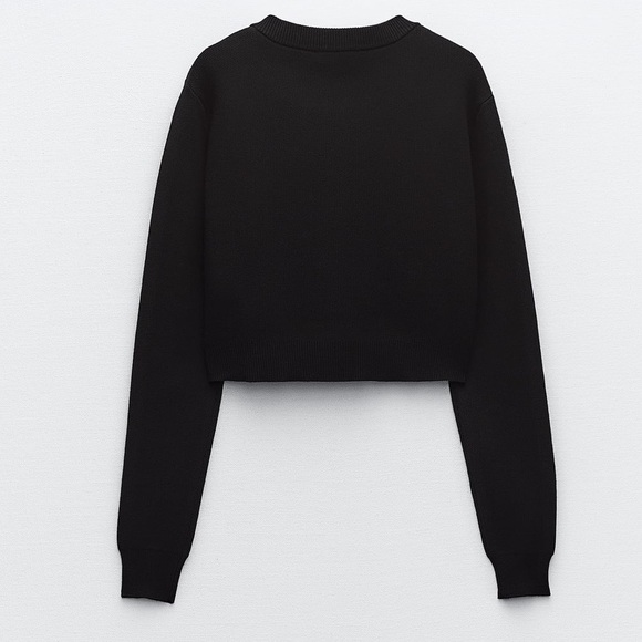 Zara Buttoned Knit Cardigan 5536/106 337/015 - Picture 6 of 7